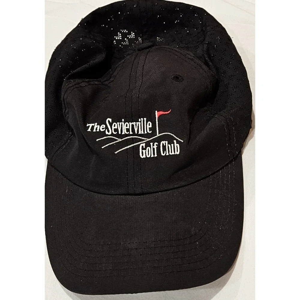Imperial Womens Sevierville Golf Club‎ Hat Black Adjustable Breathable Cap